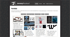 Desktop Screenshot of jeremyreukauf.com